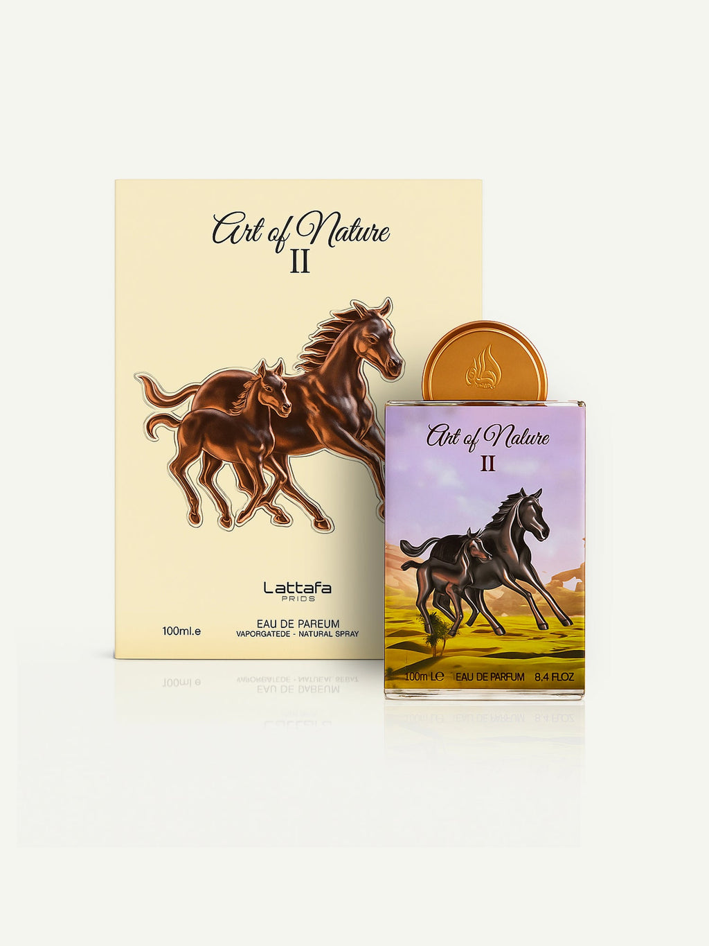 ART OF NATURE II UNISEX EDP - 100ML (3.4oz) BY LATTAFA PRIDE