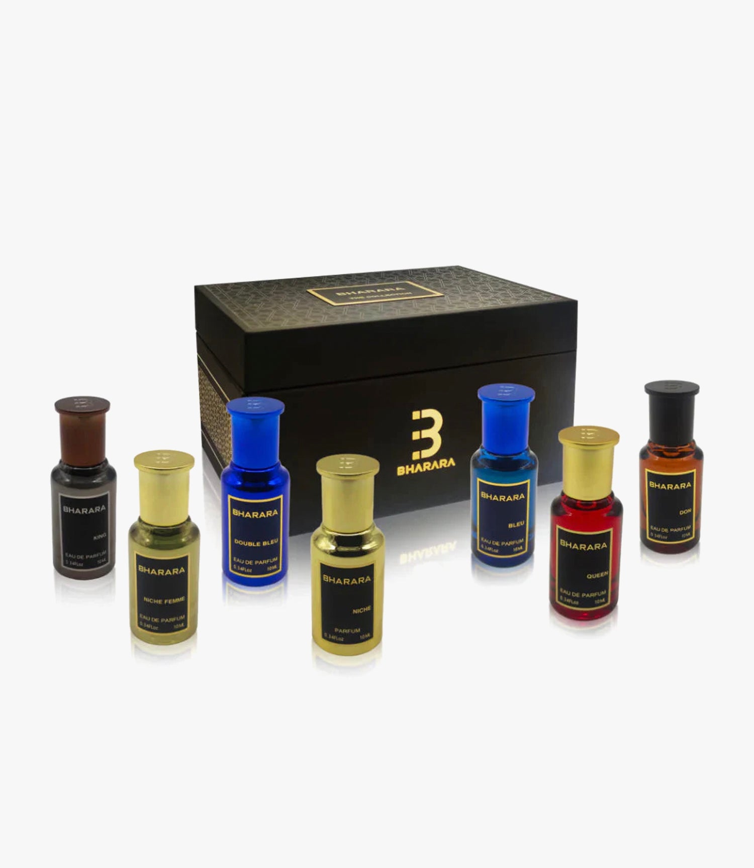 SET BHARARA COLLECTION MINI 7 PIEZAS 10 ML CADA UNA