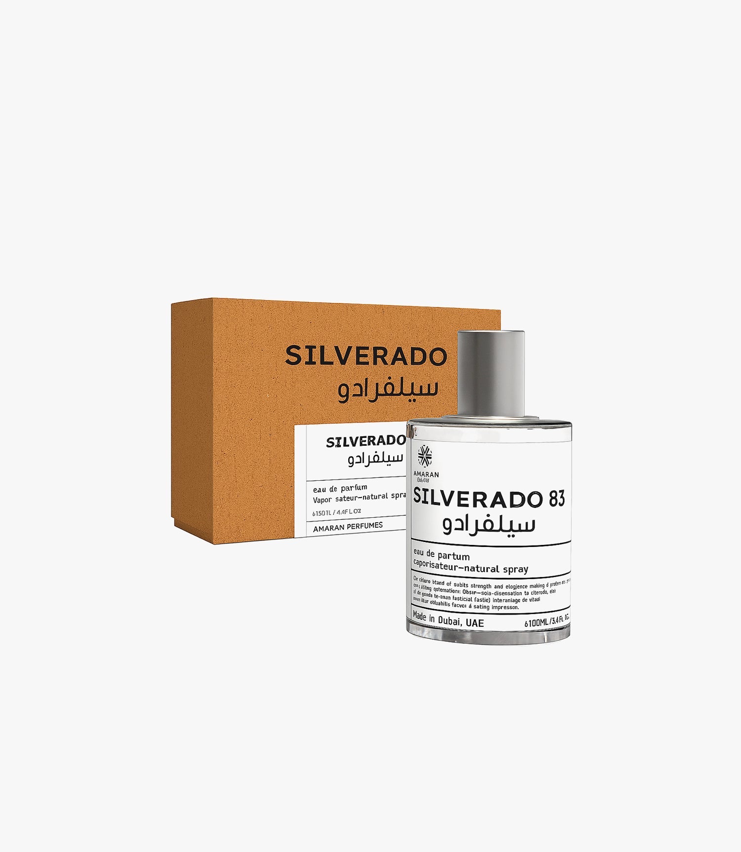 SILVERADO 83 EDP UNISEX - 100ML (3.4oz) BY AMARAN