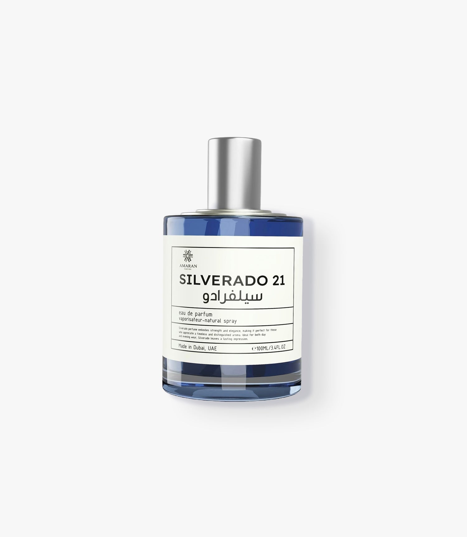 SILVERADO 21 EDP UNISEX - 100ML (3.4oz) BY AMARAN